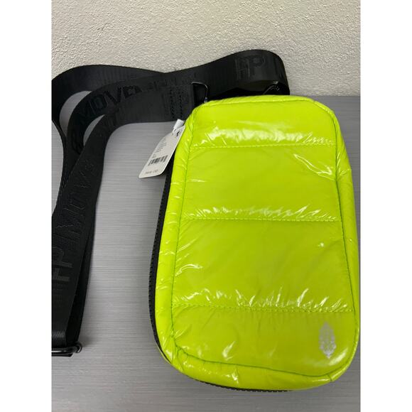 FP Movement High Peak Convertible Pouch Crossbody in Lime Glow NWT - Picture 2 of 7